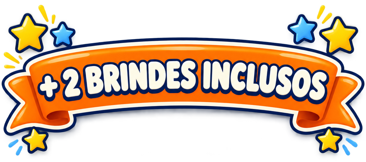 +2 brindes inclusos